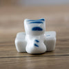 Cat and Fish Porcelain Chopsticks Rest