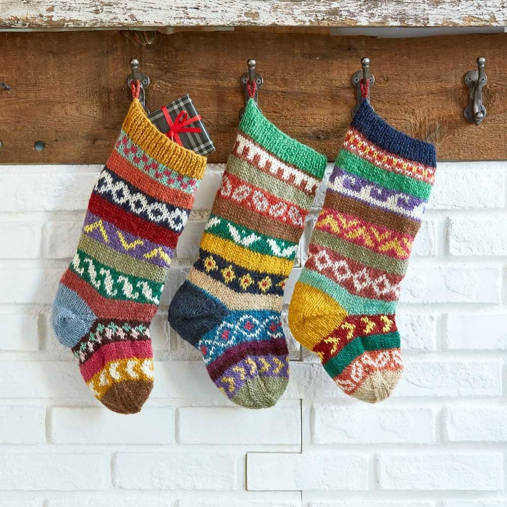 Nepali Wool Christmas Stocking