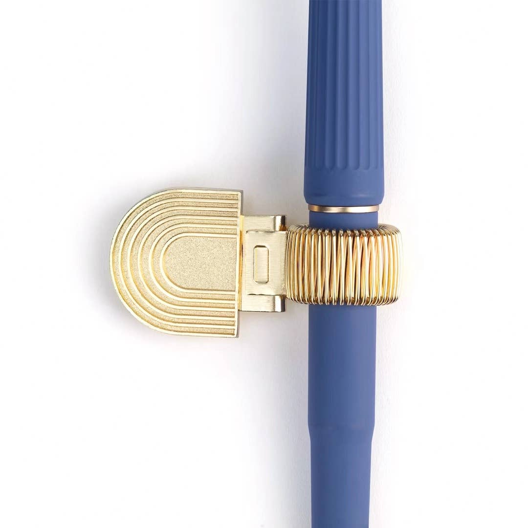 Brass Pen Clip, Rainbow
