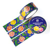 Porcelain Peony Gold Foil Washi Tape
