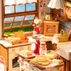 Baking Kitchen DIY Miniature House Kit