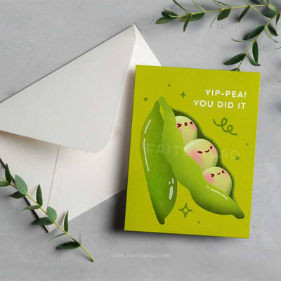 Pea Congrats Card