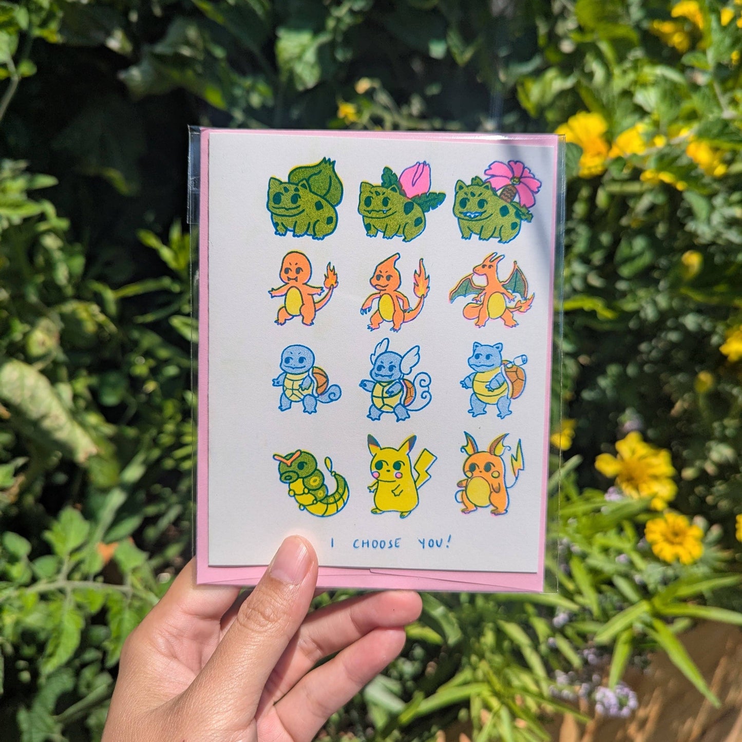 I Choose You! Pokemon Card