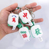 Tiny Mahjong Tile Plush Key & Bag Charm