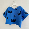 Blue Linen Top 