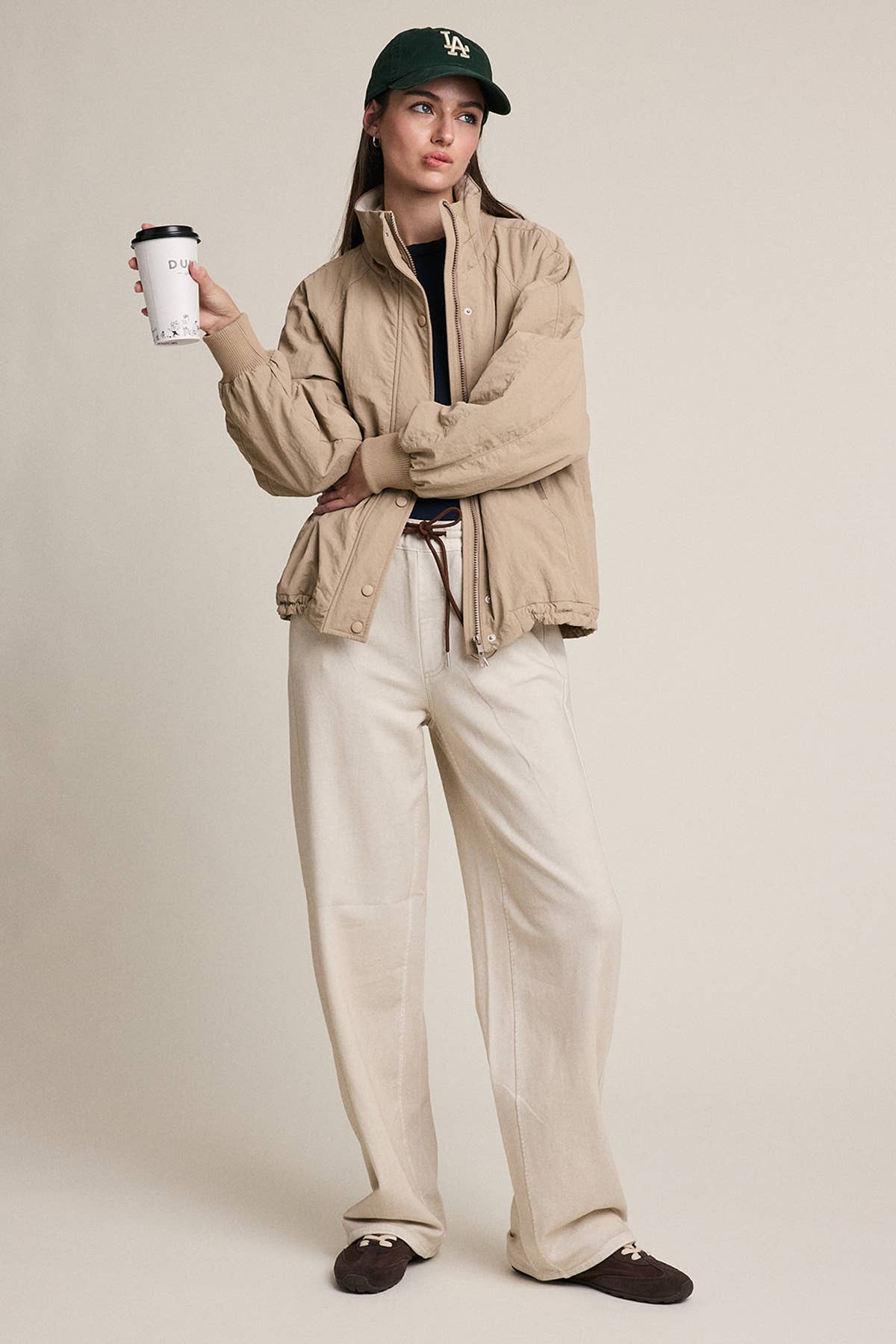 Cozy Fleece-Lined Zip & Snap Jacket