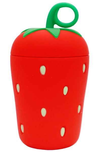 Strawberry Cased Portable Glass Tumbler