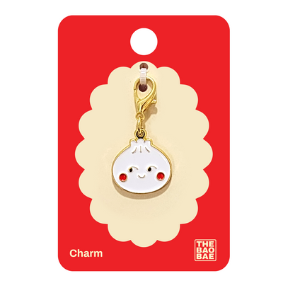 Dumpling Bao Enamel Charm
