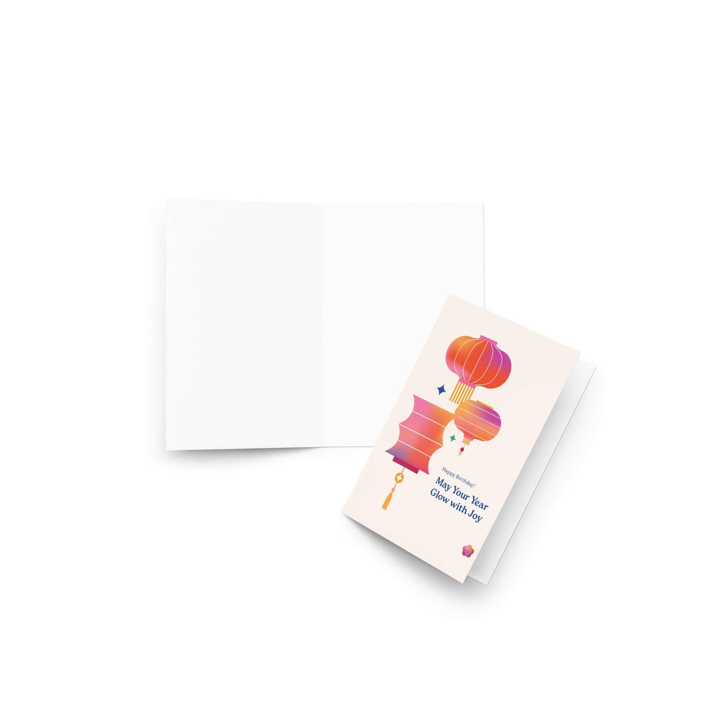 Glow with Joy Birthday Card