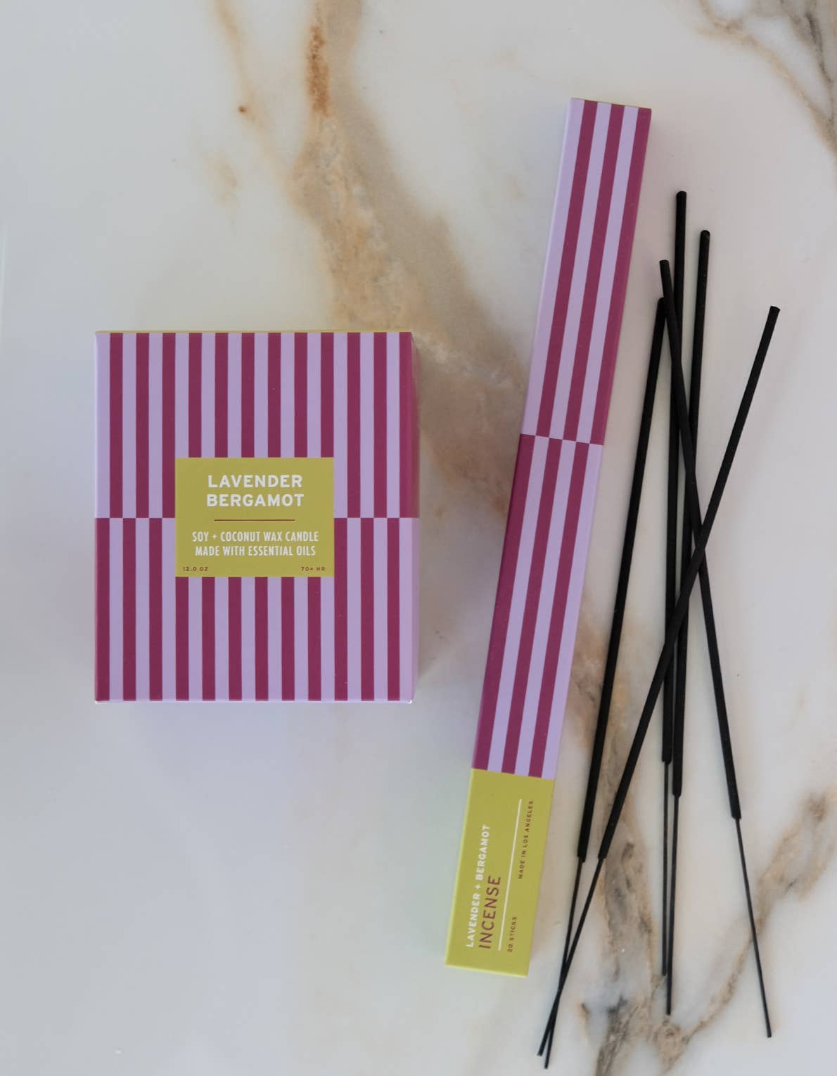 Essentials: Lavender + Bergamot Incense