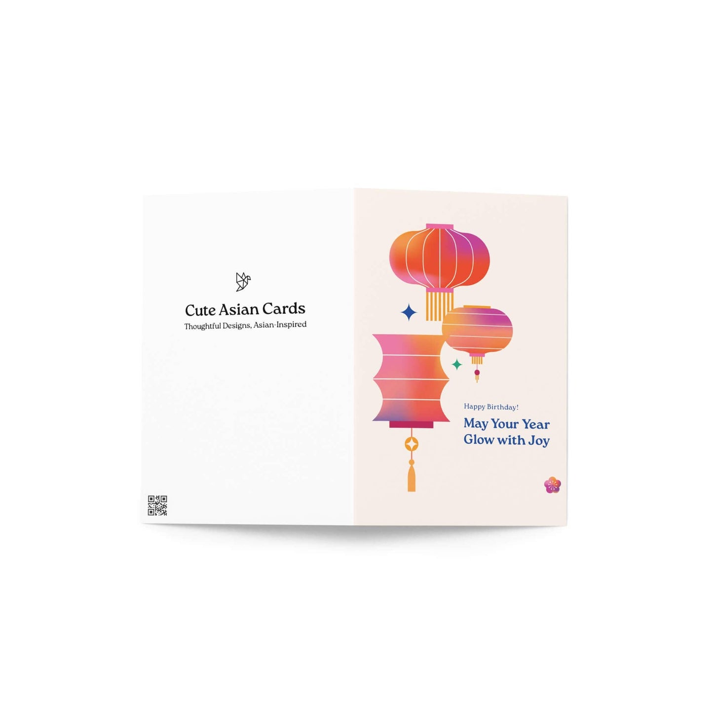 Glow with Joy Birthday Card