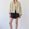 Stand Collar Button Jacket