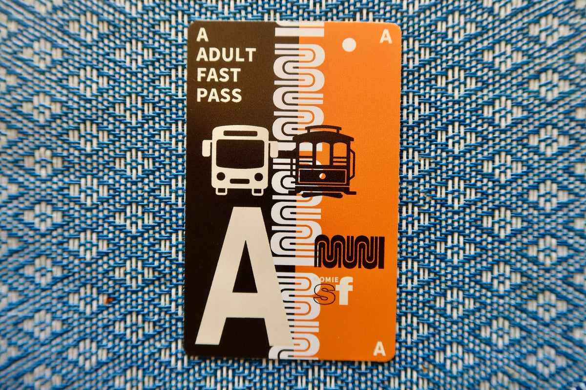 Moneypass Sticker MUNI Pass Credit Card Decal – On Waverly