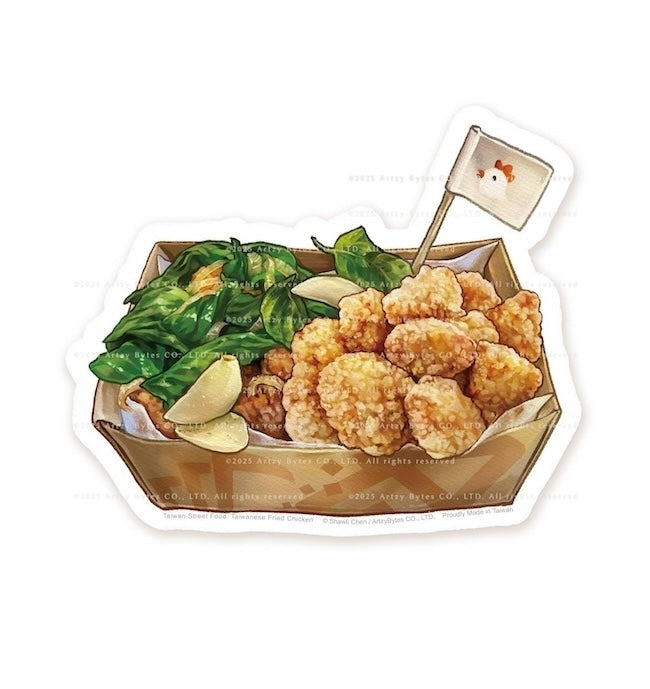 XL Taiwanese Street Food Stickers