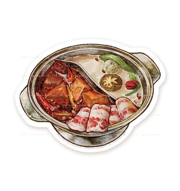 XL Taiwanese Street Food Stickers