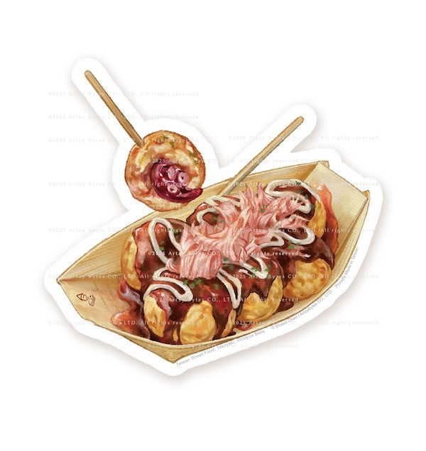 XL Taiwanese Street Food Stickers