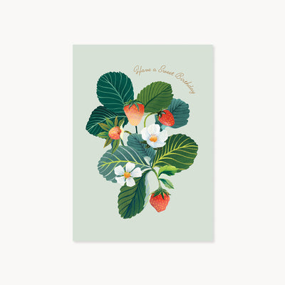 Strawberry Card