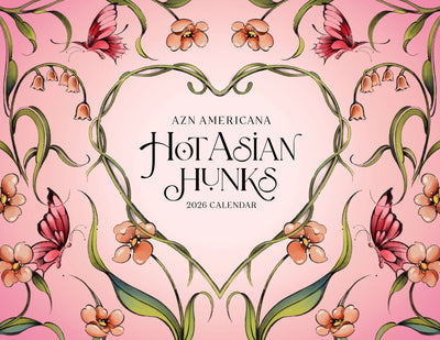 AZN Americana Hot Asian Hunks 2026 Calendar