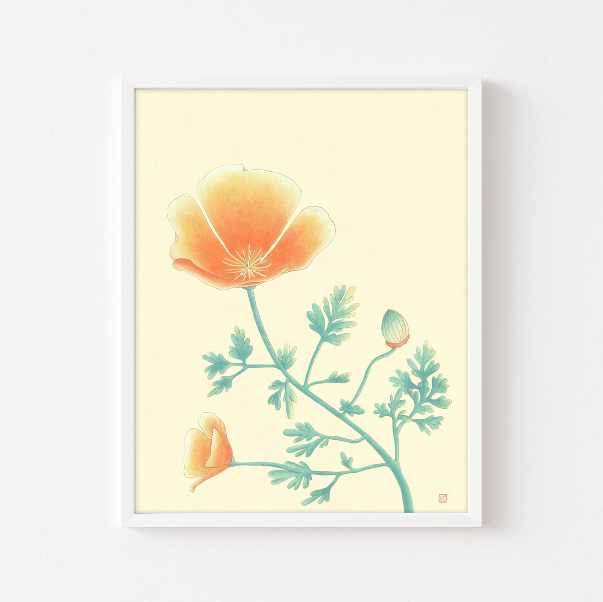 California Poppy Print