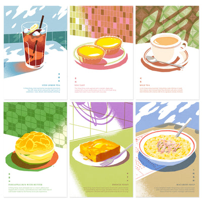 Cha Chaan Teng Postcard Set
