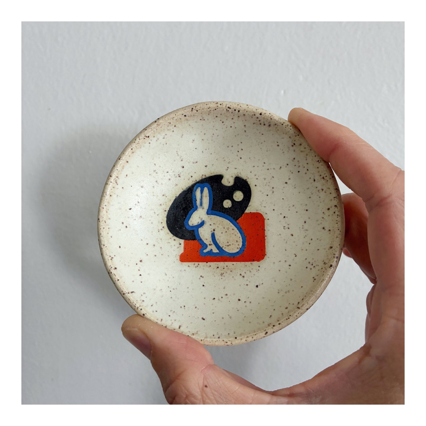 White Rabbit Ring Dish