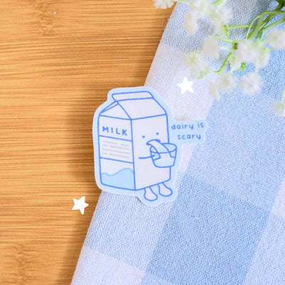 Funny Milk Sticker