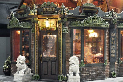 Frank Wong Herb Shop Postcard