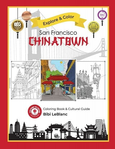 SF Chinatown Coloring Book