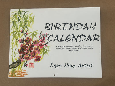 Birthday Calendar