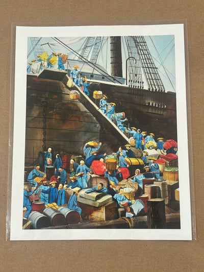 Boarding Print