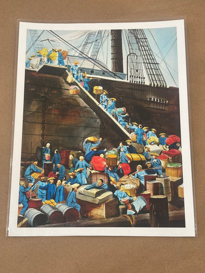 Boarding Print