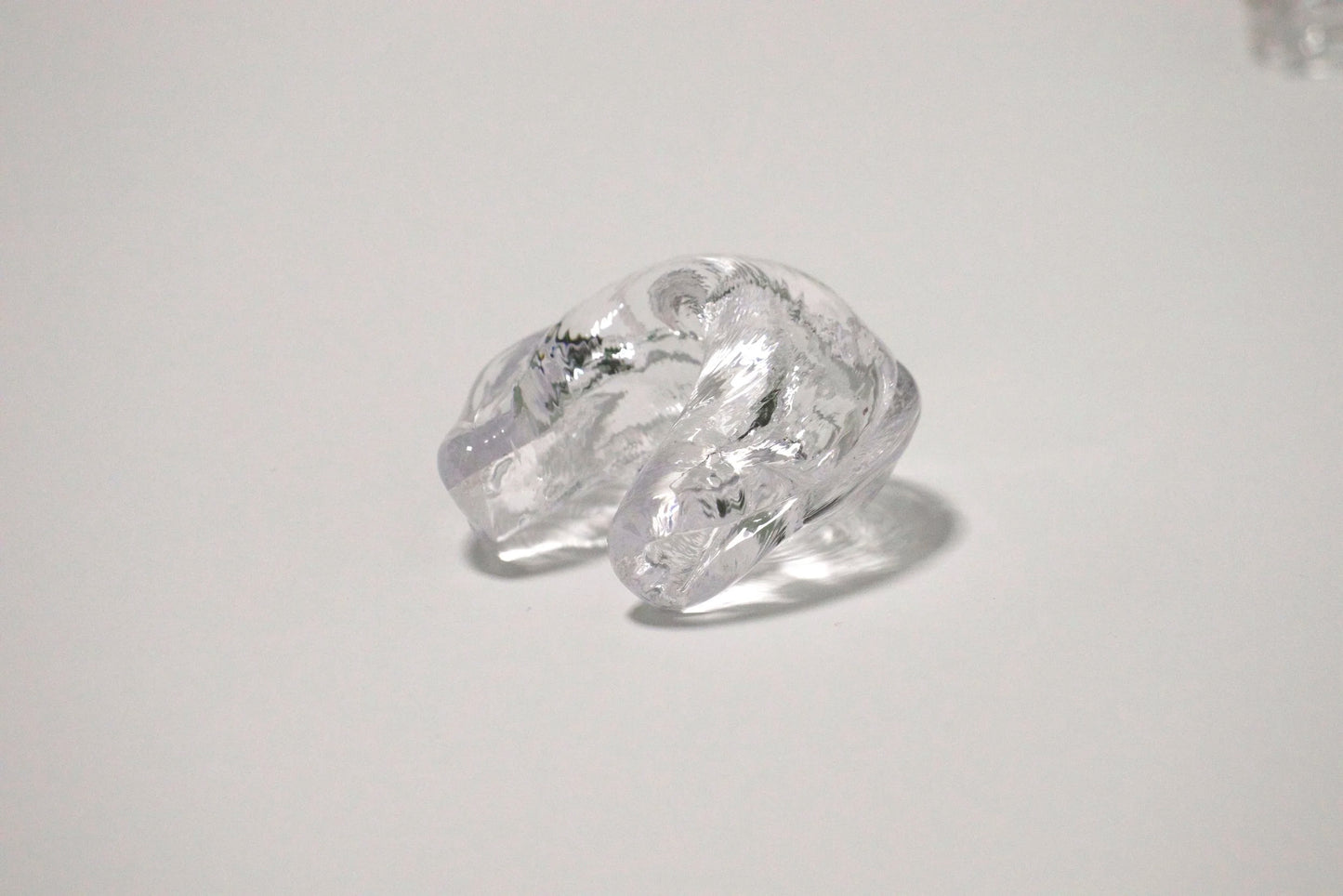 Glass Fortune Cookie