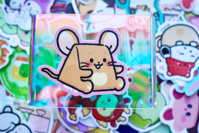 Jerry Cheese Sticker
