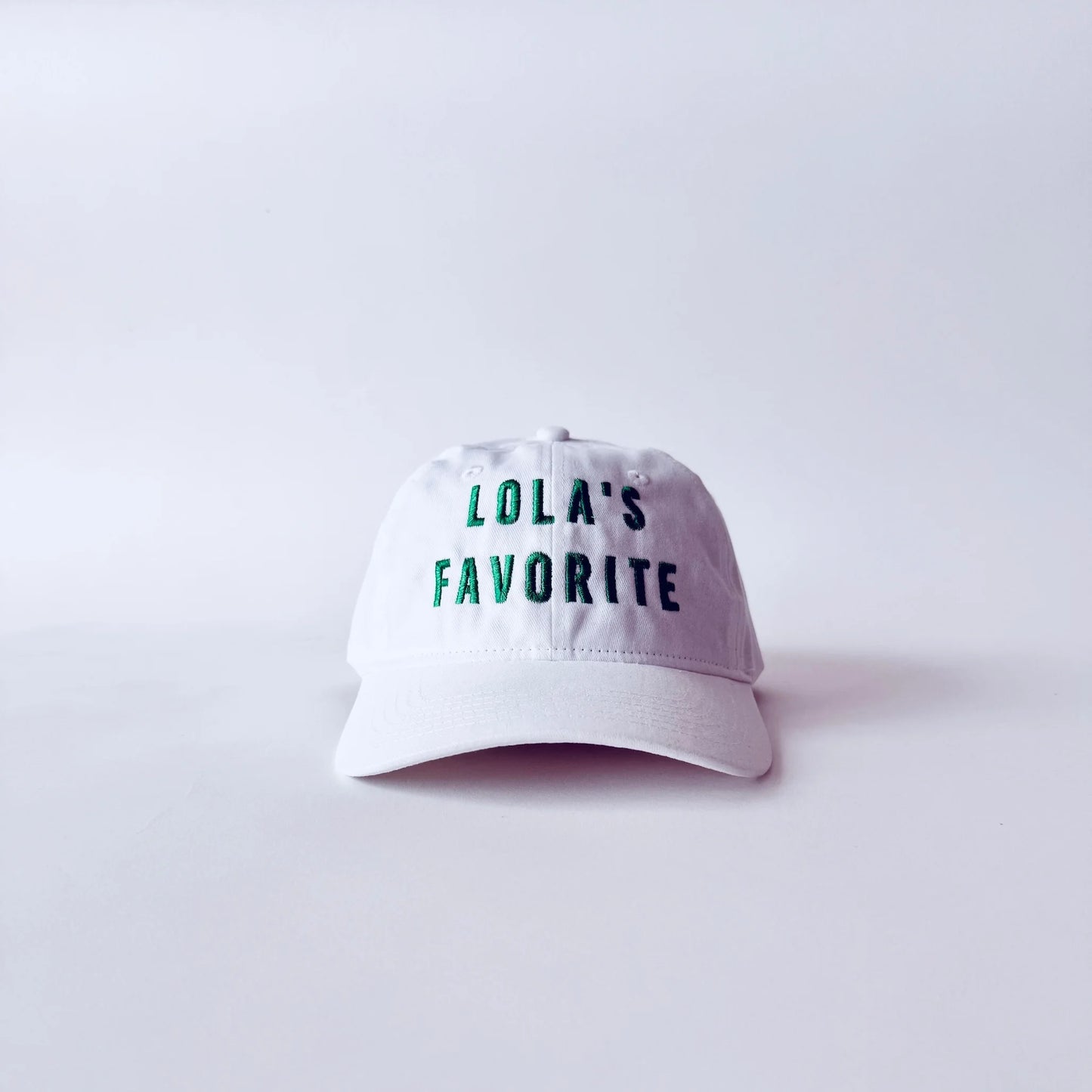 "Lola's Favorite" Embroidered Dad Cap