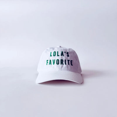 "Lola's Favorite" Embroidered Dad Cap