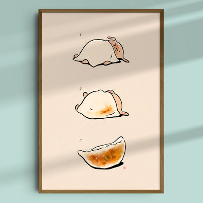 Gyoza Print