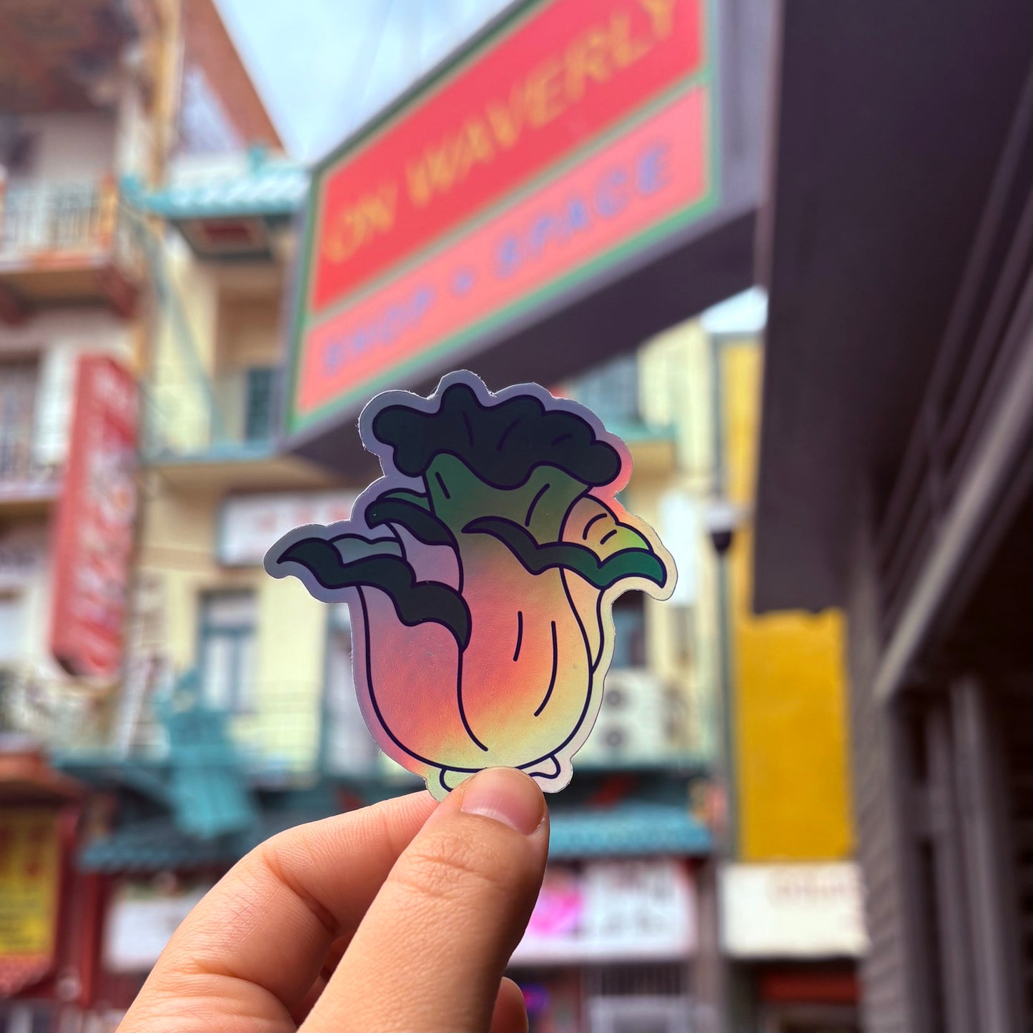 Lucky Choy Holographic Sticker