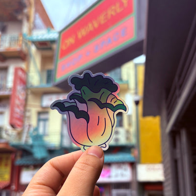 Lucky Choy Holographic Sticker