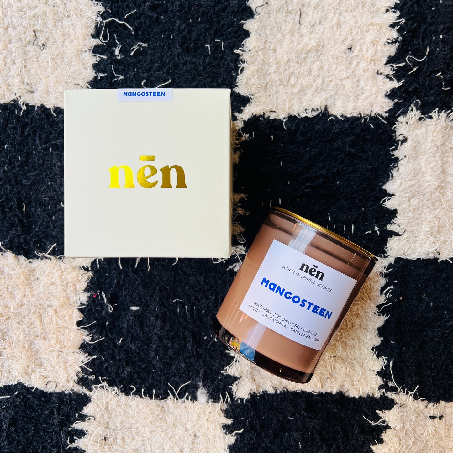 Mangosteen Wood Wick Candle 12oz.