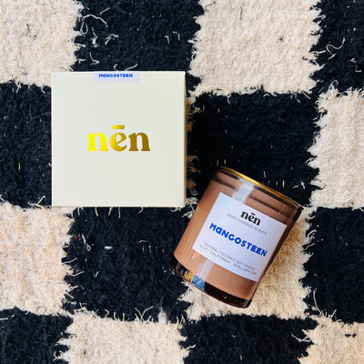 Mangosteen Wood Wick Candle 12oz.