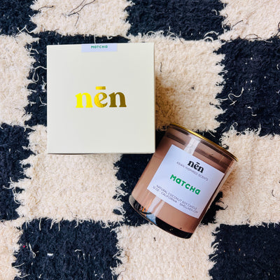 Matcha Wood Wick Candle 12oz.