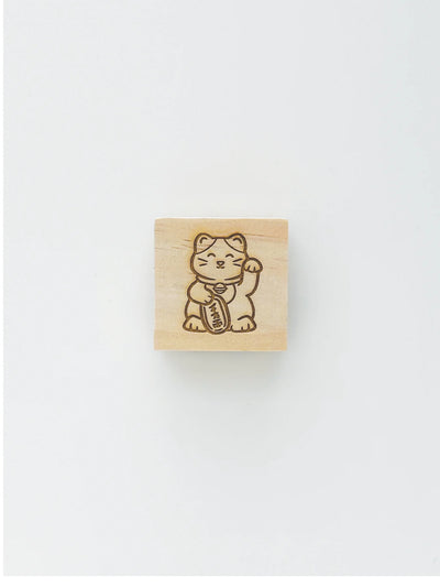 Lucky Cat Stamp