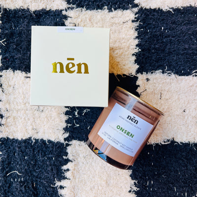 Onsen Wood Wick Candle 12oz.