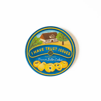 Butter Cookies Paper Coasters