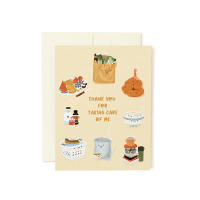 Thank You For Taking Care Of Me Card