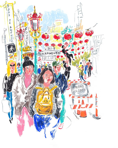 SF Chinatown Print
