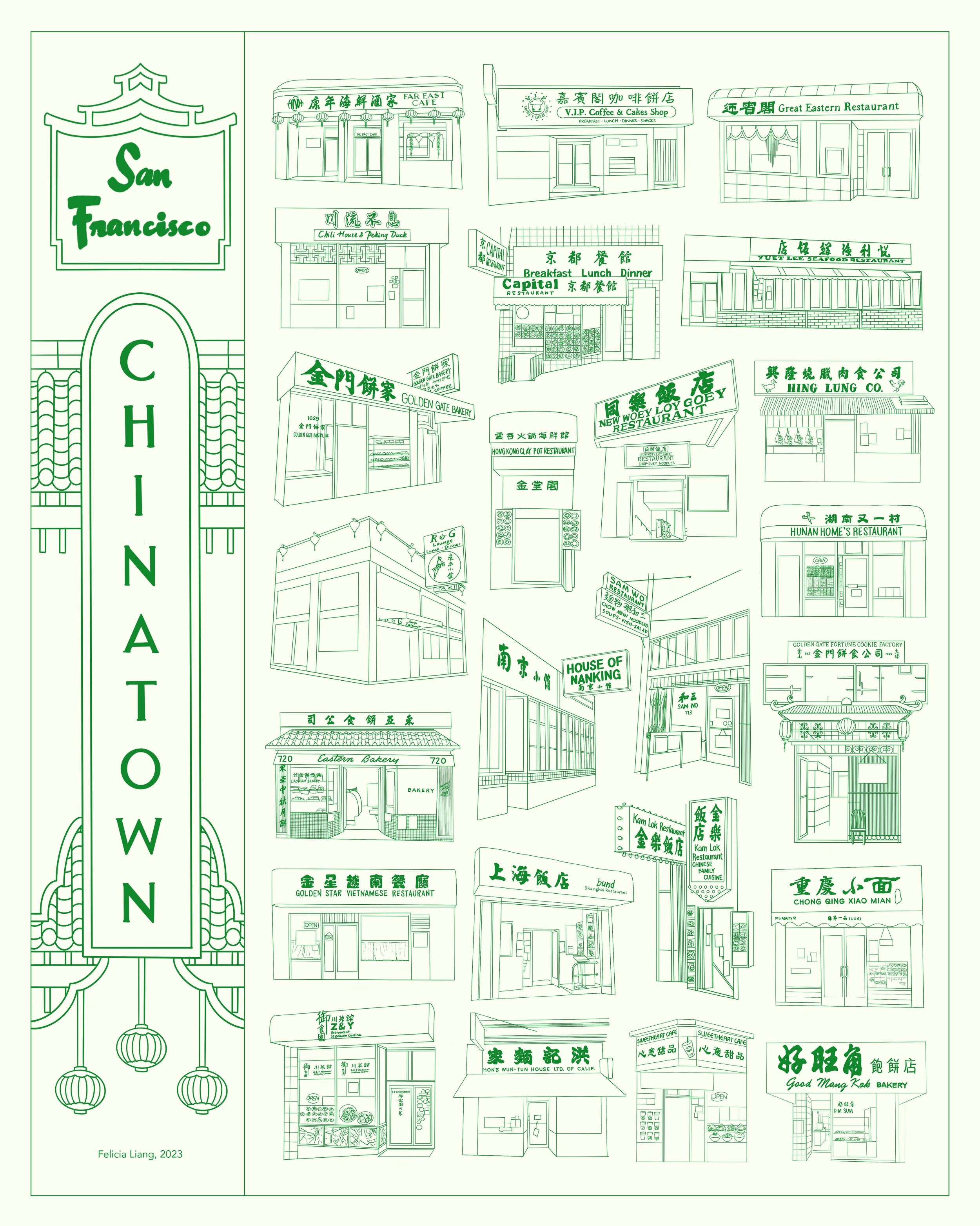SF Chinatown Print – On Waverly SF Chinatown Print – On Waverly