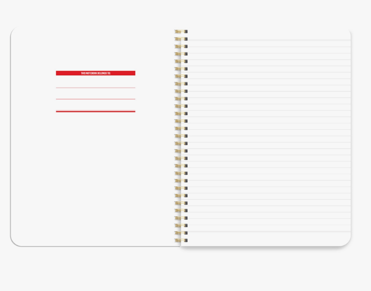 Chinese Bakery Coil Bound Notebook