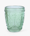 Crystal Colored Drinking Glass