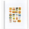 Asian Canned Goods Print
